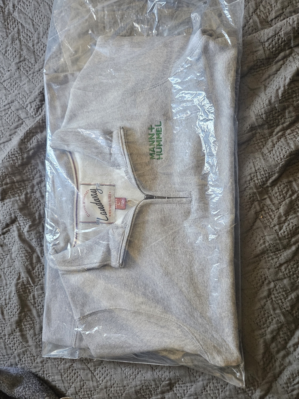 Callaway Men’s Light Gray Half-Zip Pullover Jacket